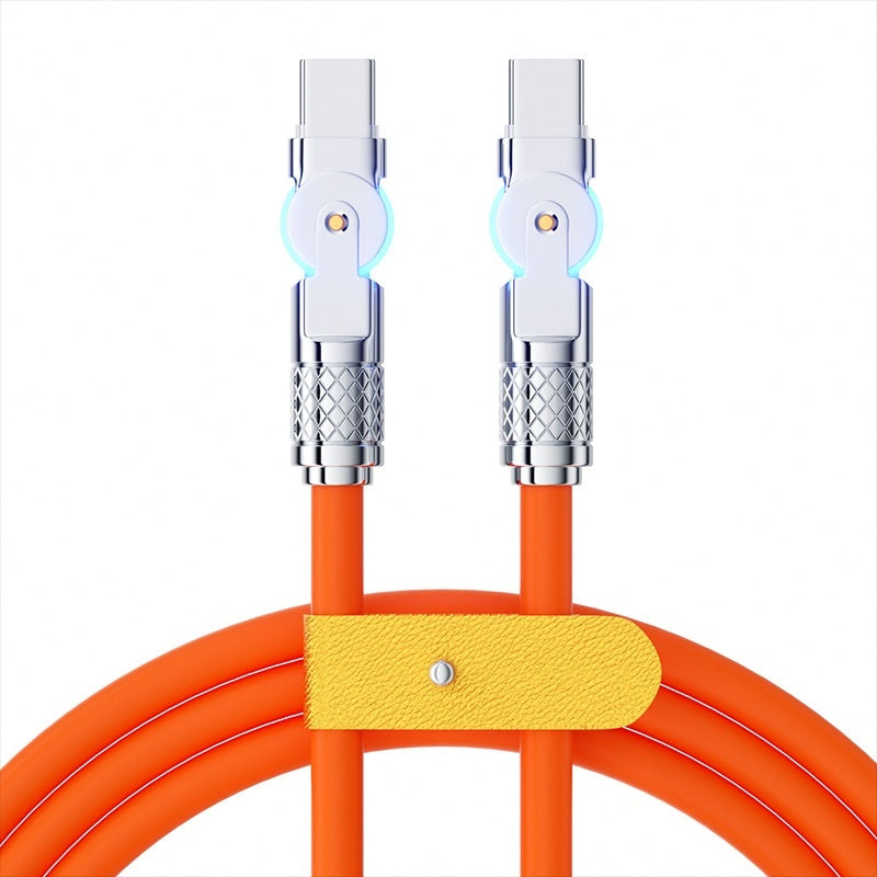 Câble de charge rapide rotatif 180° / Gaming et usage quotidien